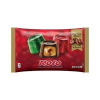 Rolo® Богати Чоколадни Карамели Божиќни Бонбони, Торба 10. оз