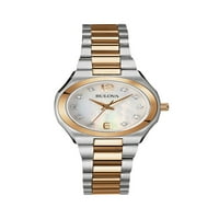 Фабриката Булова користеше часовници за нараквица од не'рѓосувачки челик од не'рѓосувачки челик на женски дијамант