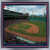 Бостон Црвен така - Постер за wallид на Фенвеј Парк, 14.725 22.375