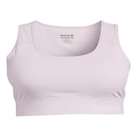 Reebok Women's Women's Plus Sime Essential Sports Gra со задниот џеб и отстранливи чаши, големини 1x-4x