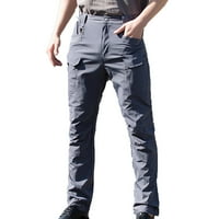 Машки Големи И Високи Тактички Панталони, Мажи Лесни Памучни Панталони За Пешачење На Отворено Воени Борбени Товарни Панталони