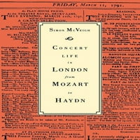 Концертен Живот во Лондон од Моцарт До Хајдн