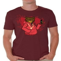 Графички мета - Нерд Гејк кул - кошула со мечка со улична облека