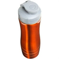 Sportline 25oz шише со вода од не'рѓосувачки челик, портокалово и црвено