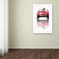 Трговска марка ликовна уметност „Двојка во автомобил“ платно уметност од студиото МекНил