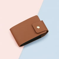 јингуо мода проект краток паричник еднобојни жени мажи хасп чанта картичка слотови повеќе слотови картичка спојката торба