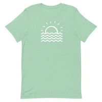 Машка минималистичка забава во маицата на сонцето