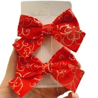 Bowknot Scrunchies жени лента за коса ленти девојки шамија за коса врски слатки јажиња за коса модни додатоци за коса 3