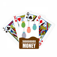 Велигденски Фестивал Виси Обоени Јајца Покер Играње Карти Смешни Рака Игра