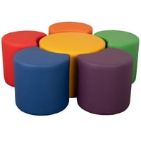 Флеш Мебел Николас Меки Седење Флексибилен Цвет Во Собата За Училници И Заеднички Простори-Избрани Бои