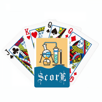 Проводен Инструмент За Проверка На Резултатот Од Тестот Покер Картичка За Играње Инди Игра