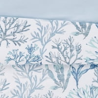 Крајбрежна живеење Палм Бич Крајбрежната 3-парчиња целосна покривка на кралицата Дувет