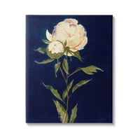 Студената индустрија „Студената индустрија“, галеријата за сликање на розови цвеќиња, завиткана од платно, печатена wallидна уметност, дизајн од Лиз ardардин