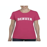 Нормално е здодевно - Краток ракав за женски маица, до жените со големина 3XL - Денвер