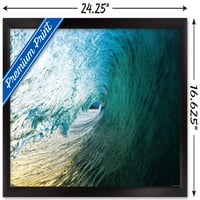 Сурфање-Усна Ѕид Постер, 14.725 22.375