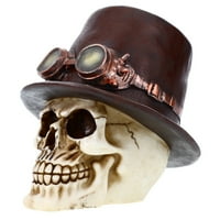 Богатство Залив П Steampunk Врвот шапка пердув череп 1