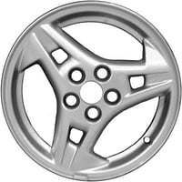 Преиспитано ОЕМ алуминиумско тркало, сребро, се вклопува во 2003 година- Понтијак Сонцер