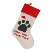 Хгв Божиќни Украси Детски Големи Божиќни Чорапи Торба За Подароци Божиќни Орнаменти