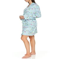 Plubенски и женски плус кадифен пижама за спиење