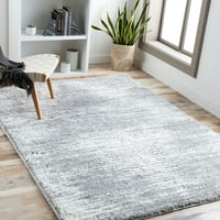Уметнички ткајачи Аш Средно Греј 6'7 9 модерен килим на потресена област на правоаголник