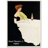 Raoul Maurain и Co Cognac Canvas Art