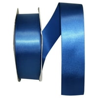 Reliant Ribbon Single Face Satin Satin All Iimes Light Silvy Polyester Ribbon, 1800 1,5