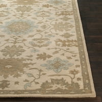Уметнички ткајачи Гилгамеш беж традиционален килим од 2 '3'