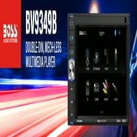 Аудио Системи Bv9349b Автомобил Стерео Систем Двојно Din, Екран На Допир, Bluetooth, Am Fm Радио