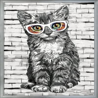 Морено - Мачка Очила Ѕид Постер, 22.375 34