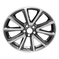 8. Преиспитано ОЕМ алуминиумско тркало, машинско и средно металик на јаглен, одговара на 2015 година- Ford Explorer