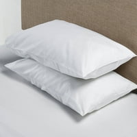 Тема за хотелски стил брои сина цврста памучна перница, стандардна кралица