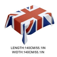 Фриџа Велика Британија покритие британски патриотски украси на табели водоотпорни табели покритие украси за знаме на Велика Британија за