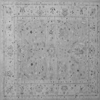 Ахгли Компанија Внатрешен Правоаголник Ориентални Сиви Традиционални Теписи, 6 '9'