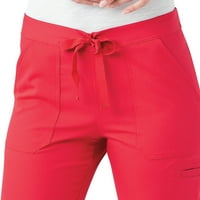 Urbaneенски женски крајна современа тенок тенок тенок фит дише избледени џебови за влечење Основно влечење на чистење, стил 9329