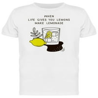 Кога Животот Ви Дава Лимони Смешни Маици Мажи-Слика од Шатерсток, Машки ХХ-Голем