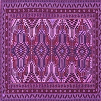 Ахгли Компанија Внатрешен Правоаголник Персиски Виолетови Традиционални Теписи, 8' 12'