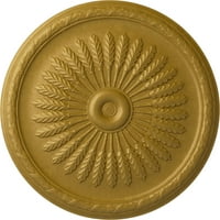 36 OD 1 2 P juniper тавански медалјон, рачно насликано фараони злато