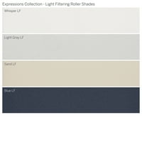 Колекција за прилагодени изрази, ролери за филтрирање на безжична светлина, шепот, 23 ширина 48 Должина