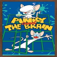 Пинки И Мозокот-Клуч Уметнички Ѕид Постер, 22.375 34
