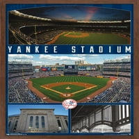 Yorkујорк Јанкис - Постер за wallидови на стадион, 14.725 22.375