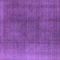 Ахгли Компанија Затворен Правоаголник Ориентални Виолетови Индустриски Области Килими, 2'5'