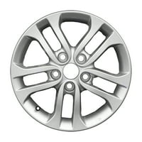 Преиспитано ОЕМ алуминиумско тркало, сите насликани сребро, одговара на 2011 година- Киа Форте