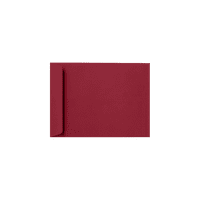 Luxpaper Отворен крај коверти, гарнет црвена, 250 пакувања