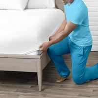 Органски листови за кревет A1HC, сертифициран органски памук за стартување на памук, отпорност на брчки, броење на конец, единечен