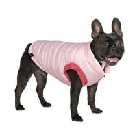 Гап домашно милениче, облека за кучиња, јакна за миленичиња од розова бомба