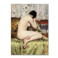 Заштитена марка ликовна уметност „Модерна Марија Магдалена“ платно уметност од Вилијам Мерит Чејс