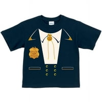 Персонализирана маица на морнарицата на момчињата на ОБФУСКО ОБФУСКО