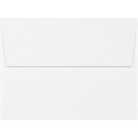 Luxpaper Премиум коверти за покана, 1 4, Ultimate White, 80lb. Пакувајте