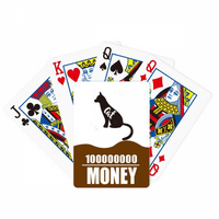 Мачка Црно Бело Животно Покер Играње Карти Смешни Рака Игра