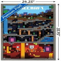 Minecraft-Светски Ѕид Постер, 22.375 34